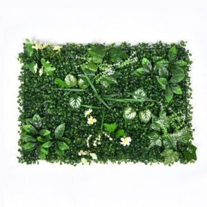 plastic flower wall decor